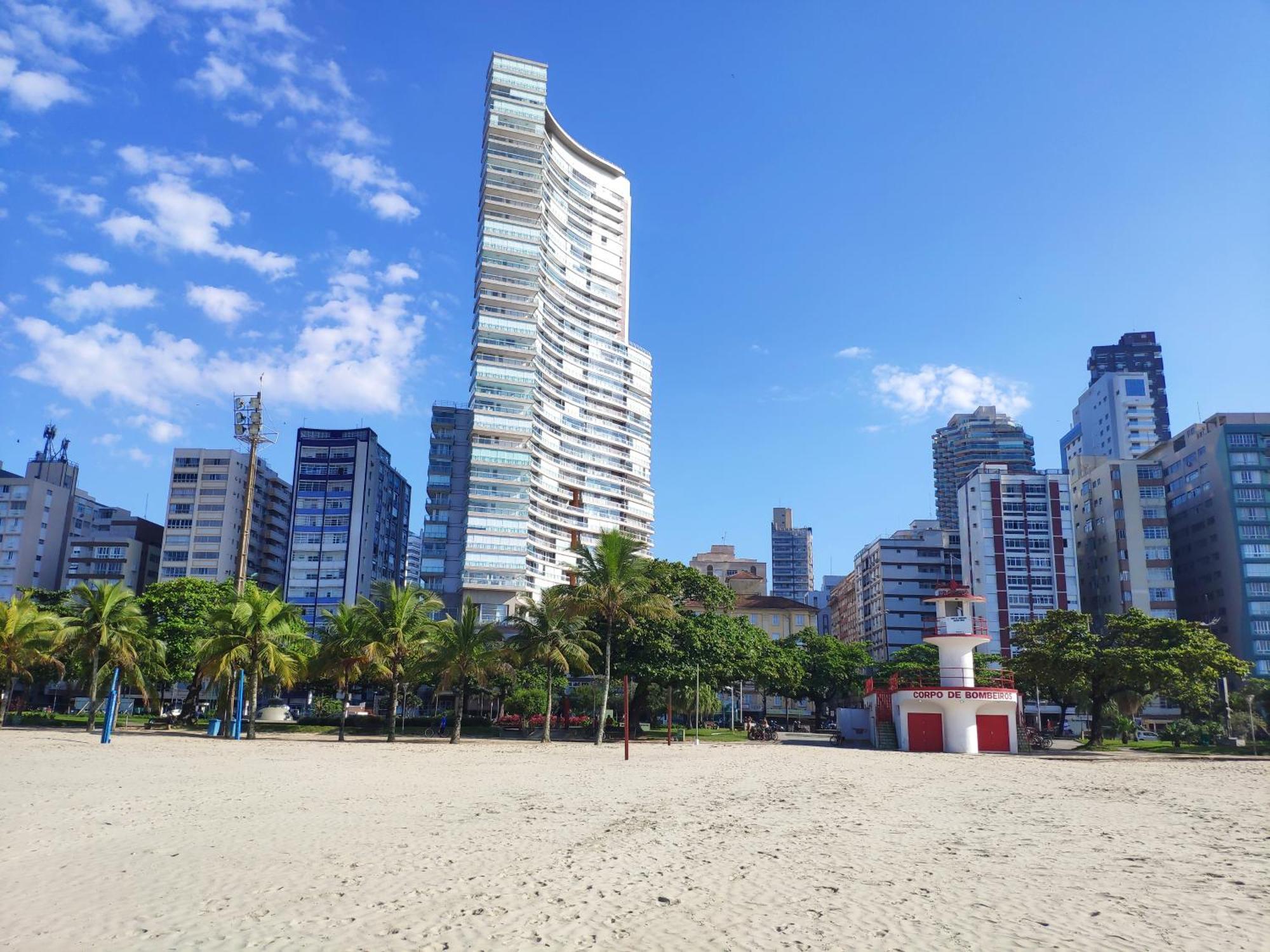 Book Santos —Unlimited 1413 — Modernidade E Arte Apartamento Exterior foto